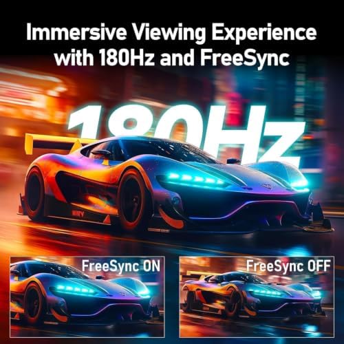 ZZA 32-Inch Curved Gaming Monitor, 2K QHD (2560x1440), 165Hz, 1500R, VA Panel, 1ms MPRT, HDR10, Frameless Design, HDMI x2, DisplayPort, VESA Compatible, PC Console Gaming - Image 4