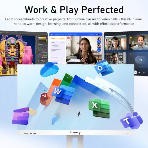 suevery Touchscreen All in One Desktop PC 27" 2K Core I7 4Cores - Image 5