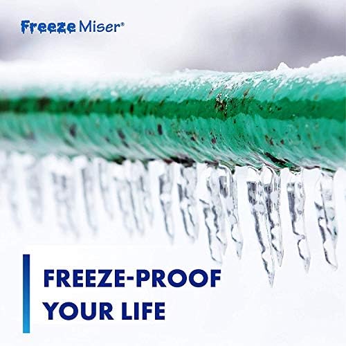 Freeze Miser Outdoor Faucet & Spigot Freeze Protection – Patented Valve Shield, Activates at Water Temperature Below 37°F/3°C – Durable Winter Cover Alternative – Quick Install, Saves Water – 2 Pack - Image 6