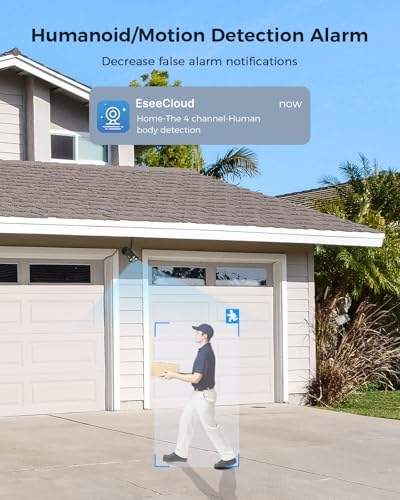 Hiseeu Wireless Security Camera System, Plug-in Home Security Camera - Image 5