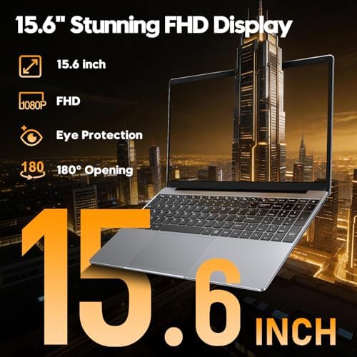 2026 15.6" FHD Business Laptop with Office 365, 16GB RAM 1TB SSD - Image 5