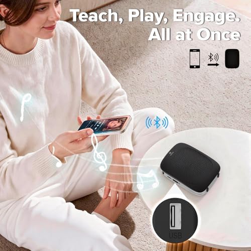 15W Voice Amplifier with Wireless Lapel Microphone - Image 7