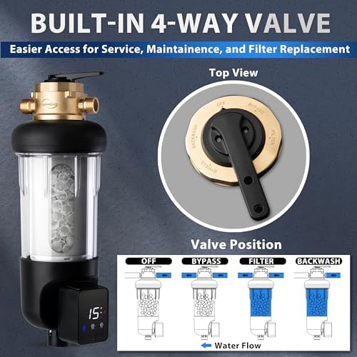 iSpring WSP100SL-ARJ-BP Jumbo Whole House Water Filtration System - Image 4