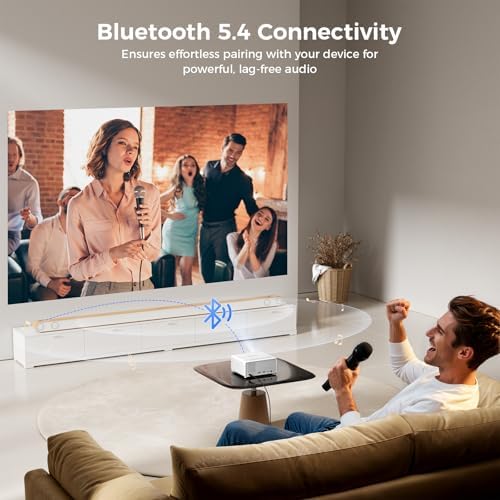GOODEE Mini Projector with WiFi and Bluetooth - Built-in Apps - Image 5
