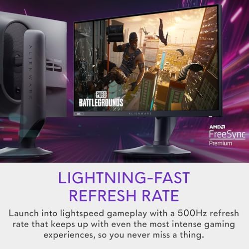 Dell 24 Monitor AW2524HF, FHD Fast IPS, 0.5ms, AMD FreeSync Premium - Image 3