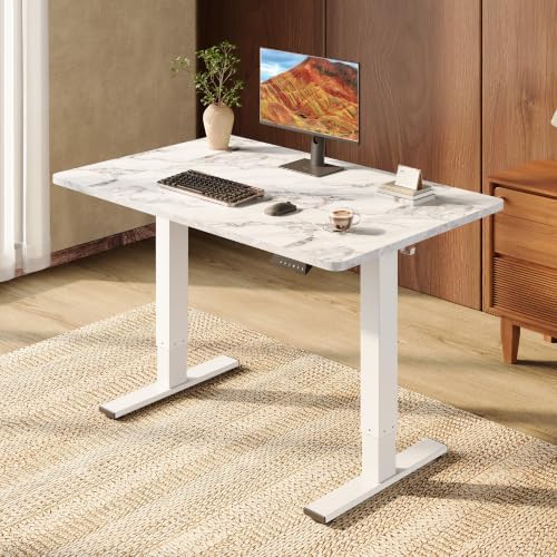 SANODESK 1'' Thick One-Piece 48 x 30'' Height Adjustable Standing Desk by sanodesk