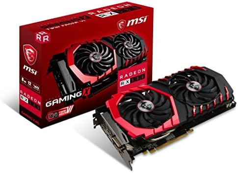 MSI VGA Graphic Cards RX 580 Gaming X 8G (Renewed) by Amazon+Renewed