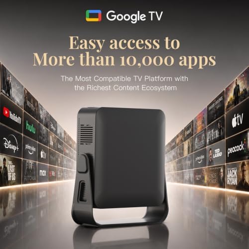 Official Google TV - XuanPad Smart Mini Projector with WiFi and Bluetooth - Image 3