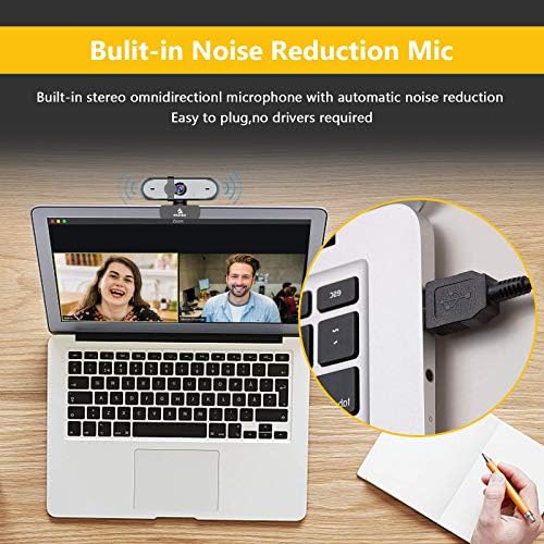 NexiGo N660P 1080P 60FPS Webcam with Software Control, Dual Microphone & Cover, Autofocus, HD USB Computer Web Camera, for OBS/Gaming/Zoom/Skype/FaceTime/Teams/Twitch (Renewed) - Image 5