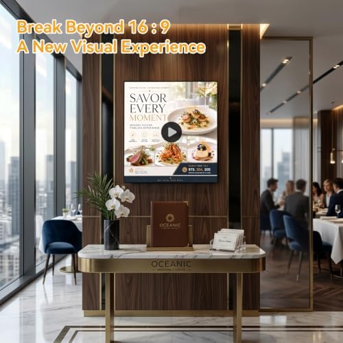 42.1" Commercial Digital Signage Display with 8:9 Aspect Ratio - Image 3