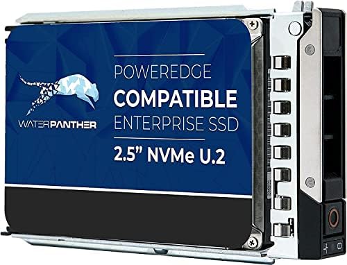 3.2TB PCIe Gen3 x4 NVMe U.2 2.5" SSD for Dell PowerEdge Servers | Enterprise Solid State Drive in 14G 15G Tray Compatible in R7525 R6525 R650 R750 R750xs Rack Servers by WaterPanther