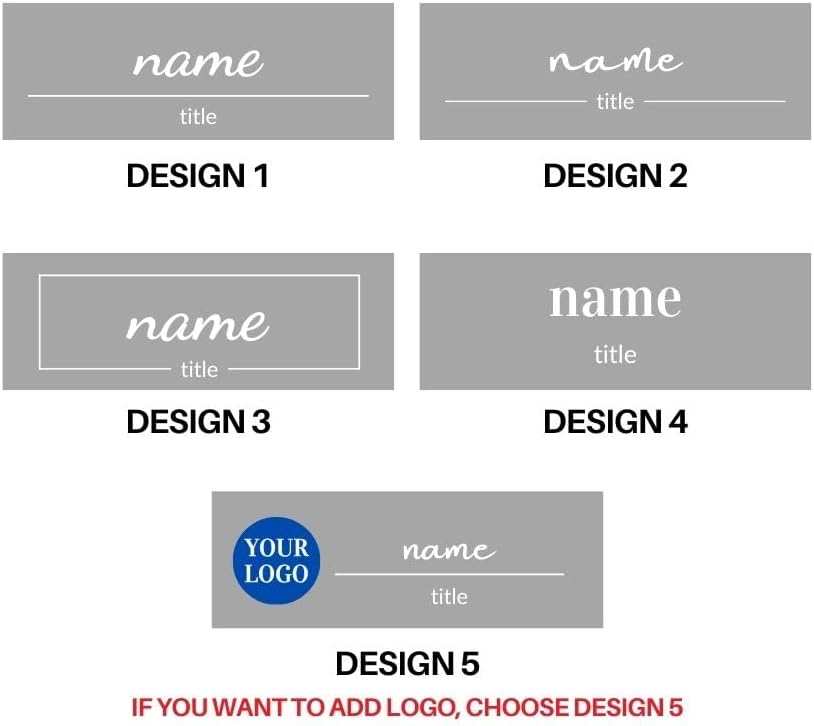 Professional Office Name Plate - Custom Name Plate with Led Stand Acrylic Custom Name Plate for Office Decor Corporate Gift Gift for Team Members Valentines Day (Design 4) - Image 3