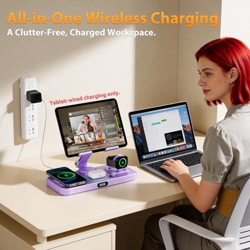 Wireless Charging Station for Apple Devices, Only for Apple Watch Charging - Image 6