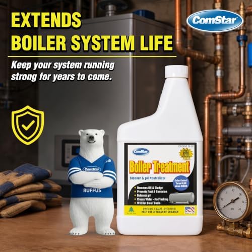 Boiler Treatment 1 qt Water Cleaner & pH Neutralizer Inhibits Rust - Image 6