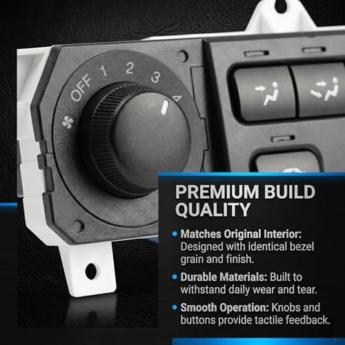 599-268 AC Heater Climate Control Module Compatible with Honda Accord 1998-2000 Odyssey 1998-2004, HVAC Panel Replacement No Programming with Pry Tool - Image 5