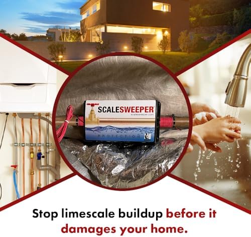 Water Descaler Electronic Whole-House Conditioner – Salt-Free, No Plumbing Modifications Needed, Prevents Hard Water Scale & Limescale in Pipes, Water Heater & Appliances - Image 3