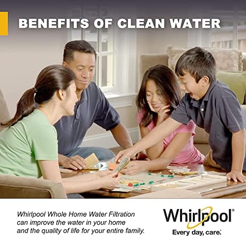 Whirlpool 10" x 2.5" Whole House Water Filter Housing, WHKF-DWH, Stainless Steel 3/4" Inlets, NSF Certified, Filter Not Included, Replacement Filter GD05, WHWC, WHSW, WHPL - Image 6