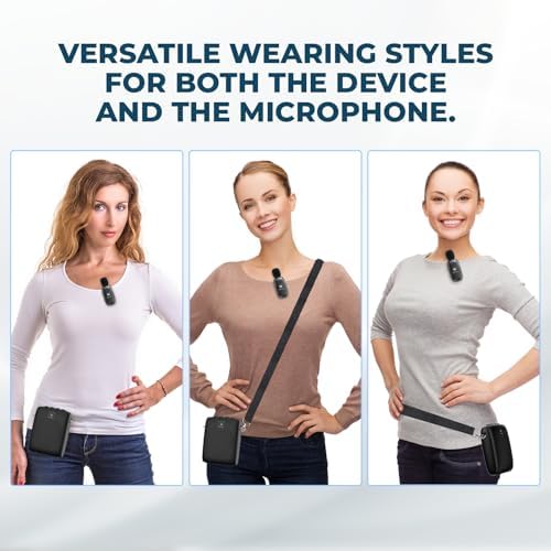 WinBridge Wireless Voice Amplifier with Clip-On Lapel Mic for Teachers - Image 7