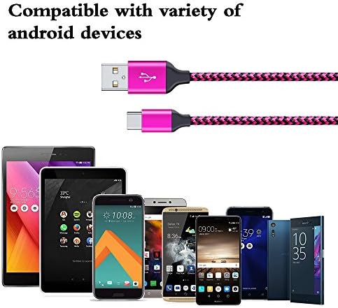 6FT Cable Fast Charging Cord Phone Charger for Samsung Galaxy S25 Ultra - Image 6