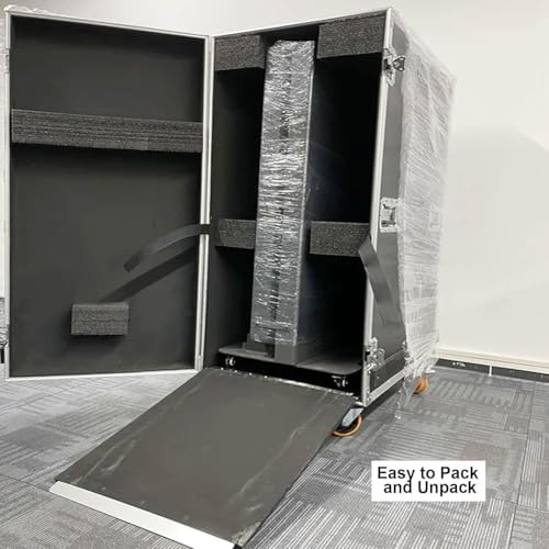 80 Inch LED Screen Poster, P1.86 Spliceable Digital Signage Display, GOB LED Poster Display with Flight Case, Commercial Advertising Display for Events, Rentals and Weddings, WiFi/USB/HDMI - Image 2