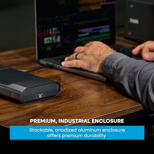 G-DRIVE 22TB External Desktop Hard Drive, Enterprise-Class 7200RPM Ultrastar Hard Drive Inside, USB-C (10Gbps), up to 280MB/s Read and 280MB/s Write, Mac-Ready - SDPHF1A-022T - Image 5