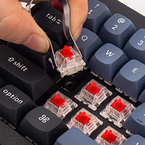 Keychron Q4 Wired Custom Mechanical Keyboard, 60% Layout QMK/VIA Programmable Macro with Hot-swappable Gateron G Pro Red Switch Double Gasket Compatible with Mac Windows Linux (Black) - Image 2