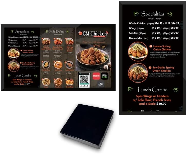 Digital Signage Player Box 2+16G Non-Subscription CMS Advertising Media Player for TV Restaurant Menu Display Box (YM06) by Unknown