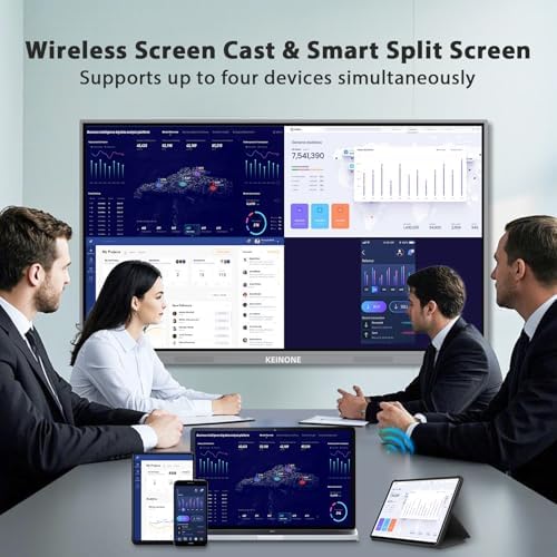 75'' 4k Smart Board Touchscreen Interactive Whiteboard for Classroom Office - Image 4