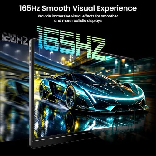 VILVA 17.3" QHD 165Hz USB-C HDMI Gaming Monitor - Image 4