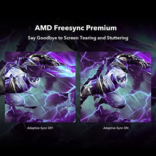 INNOCN 43 Inch 4K Ultrawide Gaming Monitor 144Hz USB Type C PC Desktop AMD Freesync Larger PC HDR400 Monitor, Built-in Stereo Speakers, DisplayPort, HDMI, Height Adjustable, Black - Image 2