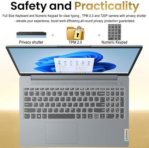 Lenovo V15 Business Laptop, Intel Processor, 128GB Storage, Copilot AI - Image 5