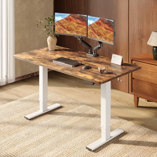 SANODESK 1'' Thick One-Piece 55 x 28'' Height Adjustable Standing Desk by sanodesk