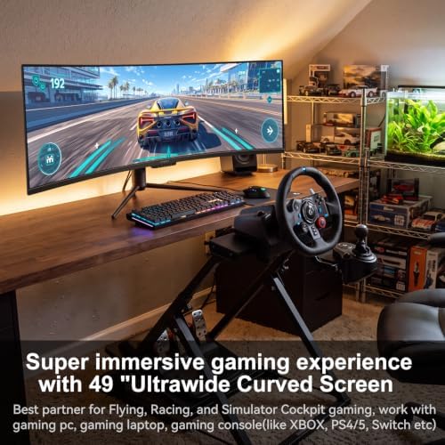 INNOCN 49" Curved DQHD 5120 x 1440P 240Hz 1800R Ultrawide Gaming Monitor - Image 2