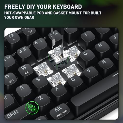 Redragon S163 Combo, K689 PRO Gasket Gaming Keyboard + M693 8000 DPI Mouse - Image 4