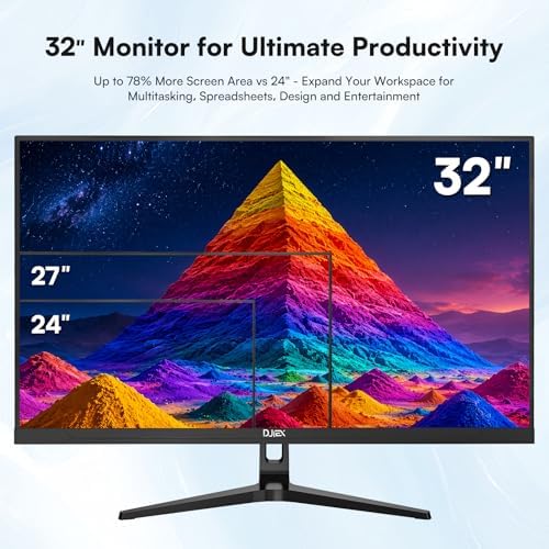 32 Inch 4K Computer Monitor UHD 3840 x2160P, 60Hz, IPS Display, HDR10 - Image 6