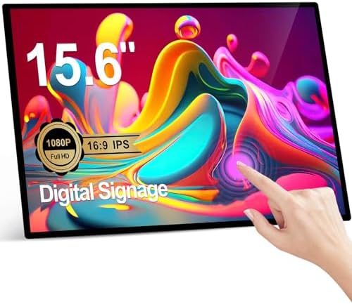 15.6" Digital Signage Displays by AmYourSideTechMan