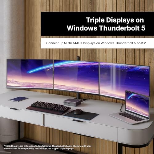 CalDigit TS5 Plus - Thunderbolt 5 Docking Station, 20-Ports, 10GbE LAN - Image 6