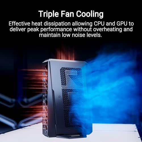 ASUS ROG GR70 Gaming Mini PC, AI Desktop | Ryzen 9 9955HX, RTX 5070 GPU - Image 6