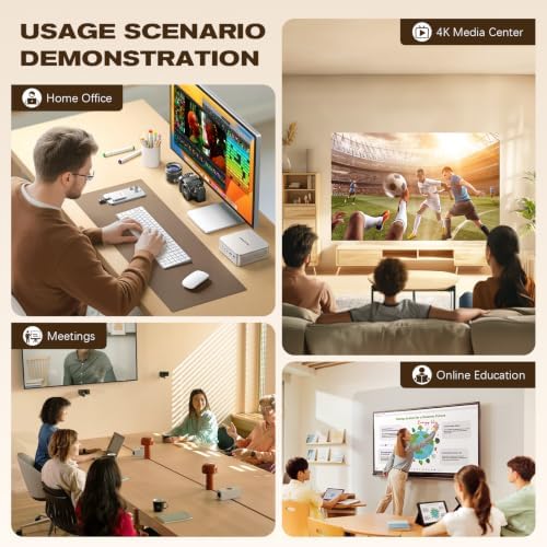Ryzen 5400U Mini PC for Home Office, Business Enterprise, Student - Image 4
