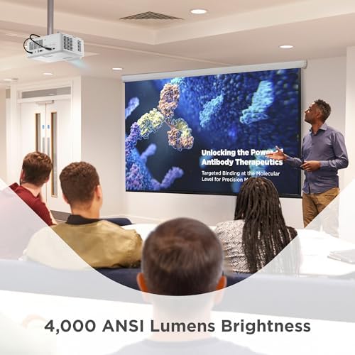 ViewSonic LSD400W WXGA 4000 Lumens Laser Installation Projector, Dual HDMI - Image 5