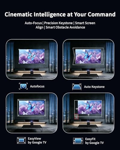 WEMAX Google TV Smart Projector, Licensed Netflix, Native 1080P FHD - Image 5