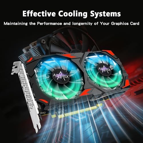 AISURIX RX 590 Graphics Card, Real 8GB, GDDR5, 256 Bit, RX 580 2304SP Pc Gaming Video Card, 2XDP, HDMI, PCI Express 3.0 with Freeze Fans Graphics Card for Gaming pc - Image 5
