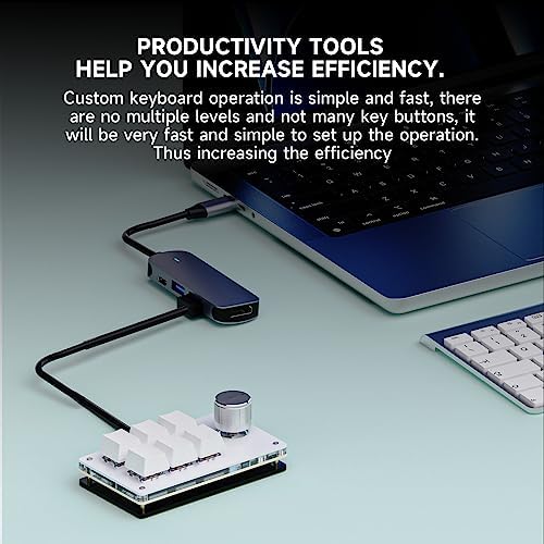 SIKAI CASE Programmable Macro Keyboard, 6 Key Mechanical Gaming Keypad, Custom Knob KeyPad, Hot swappable Switch Gaming Keyboard, Wired programmable keypad with Drawing Programming Video - Image 6