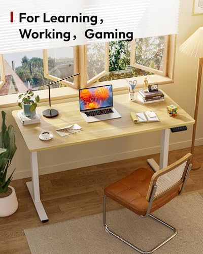 SANODESK One-Piece Electric Height Adjustable Standing Desk 40''x 24'' - Image 3
