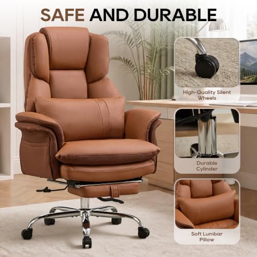 Big and Tall Criss Cross Legged Office Chair with Flip Armrests - Image 6
