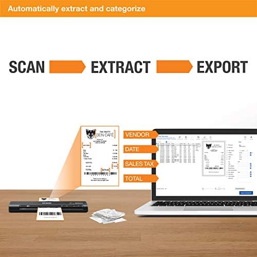 Epson Workforce ES-65WR Wireless Portable Sheet-fed Document Scanner with Premium Accounting Features for PC and Mac - Image 6