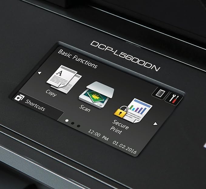 Brother Monochrome Multifunction Laser Printer and Copier, DCP-L5600DN, Network Connectivity, Duplex Printing, Mobile Printing, Replenishment Ready, Black, (Renewed Premium) - Image 4
