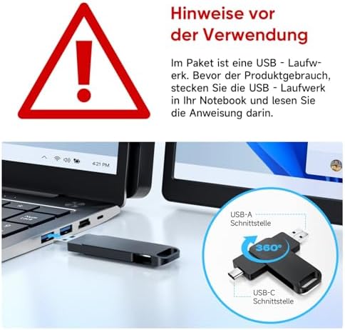 Dopesplay 14.1" Triple Laptop Screen Extender with Case for 14-17" Laptops - Image 2
