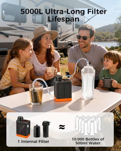 3-in-1 Portable Electric Water Filter for Survival Kit & Emergency - Image 6