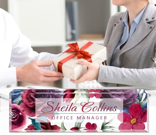 Custom Name Plate for Desk, Employee Appreciation Gifts, Office Decor - Image 6